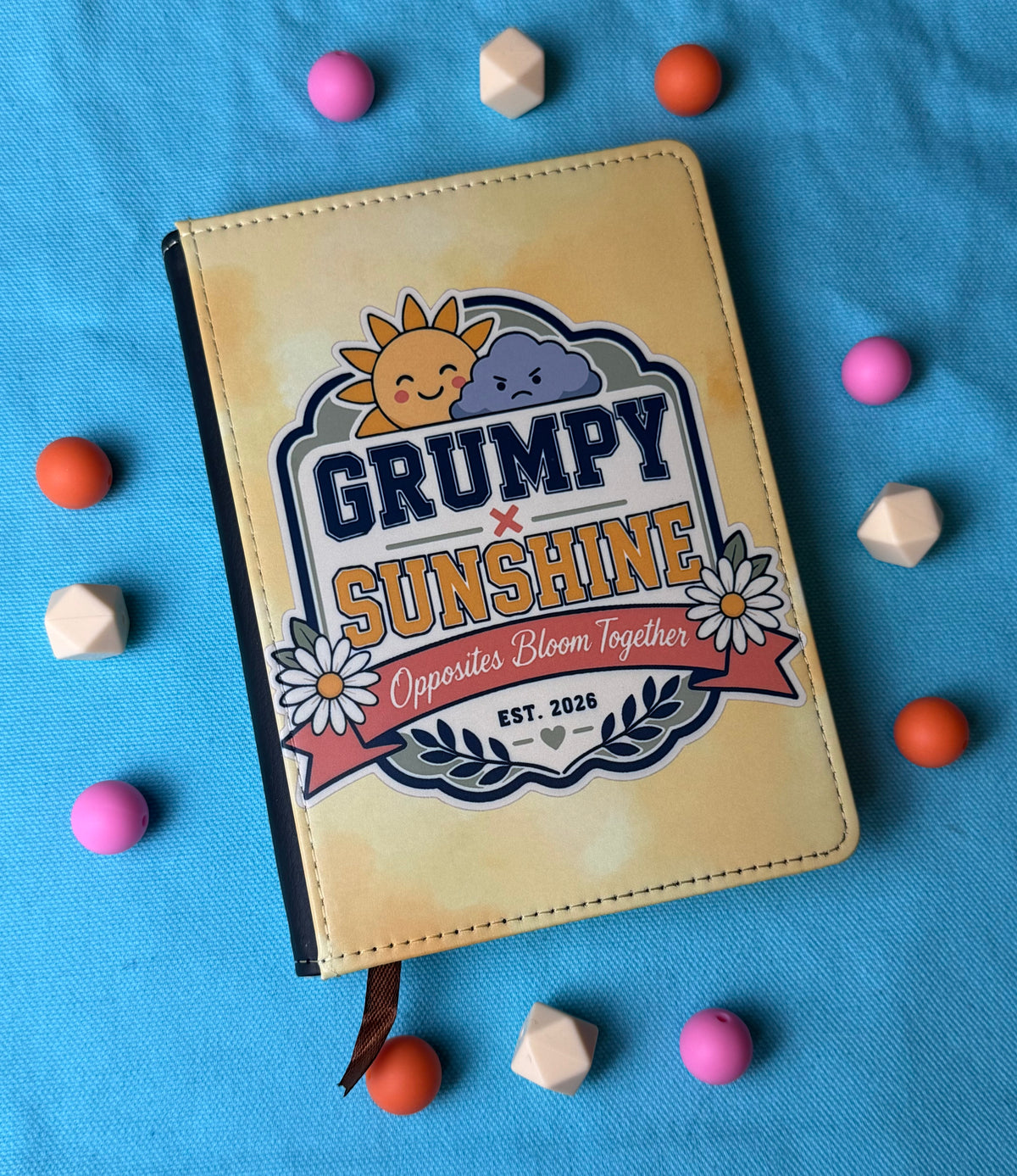 A6 - Grumpy Sunshine Sublimation Journal  - Refillable & Bookmarked
