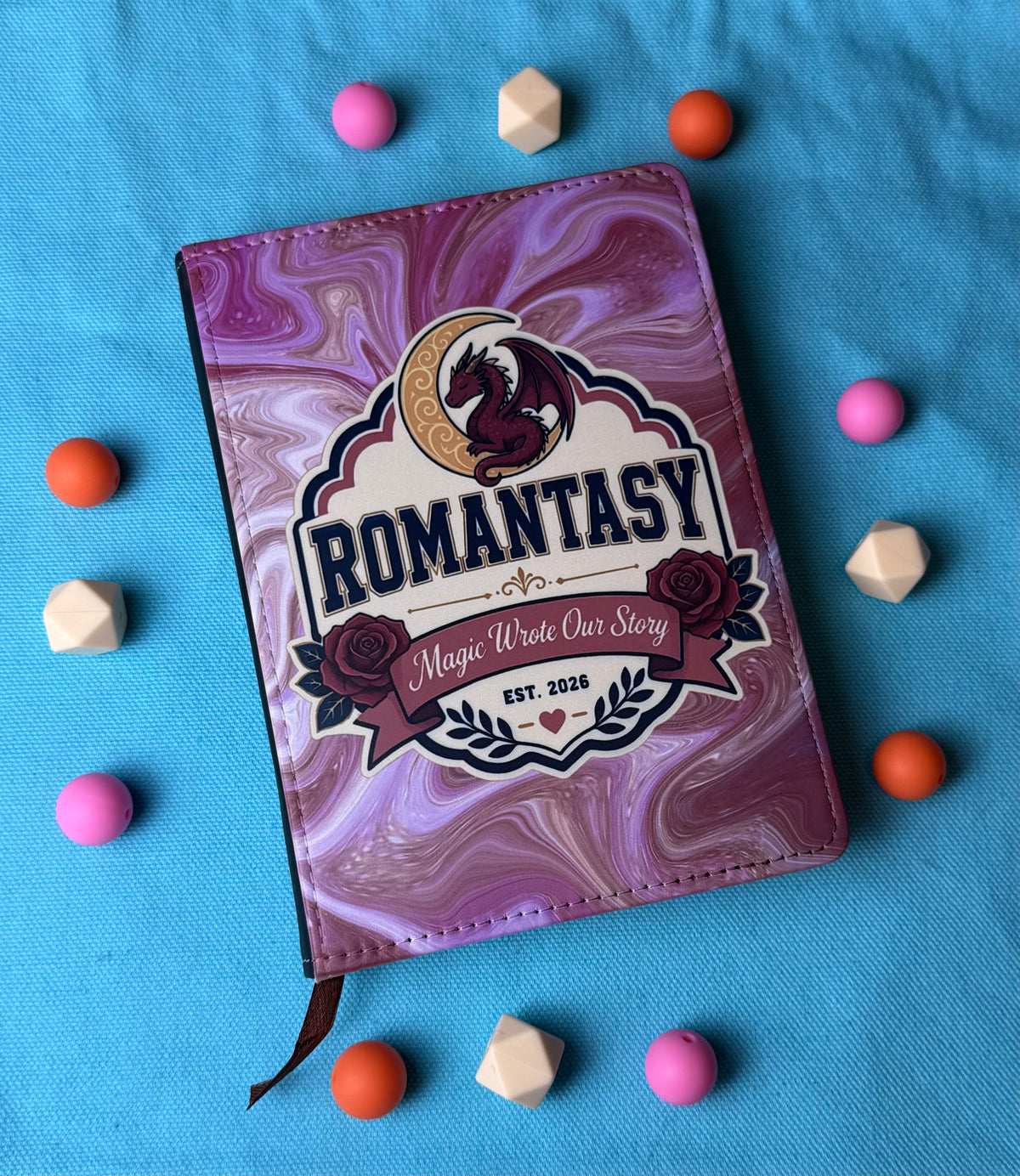 A6 - Romantasy Sublimation Journal  - Refillable & Bookmarked