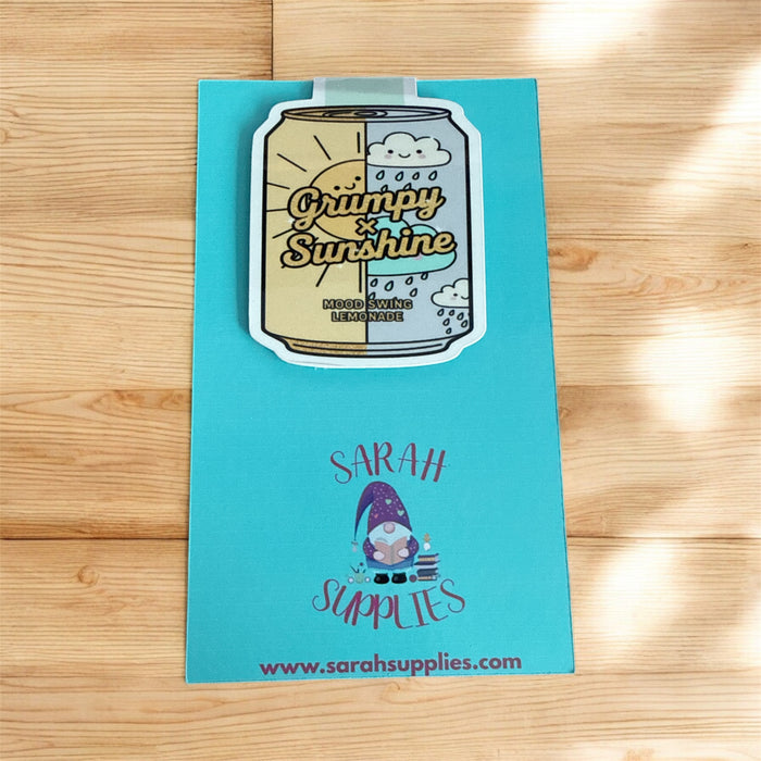 Magnetic Bookmark - Grumpy Sunshine