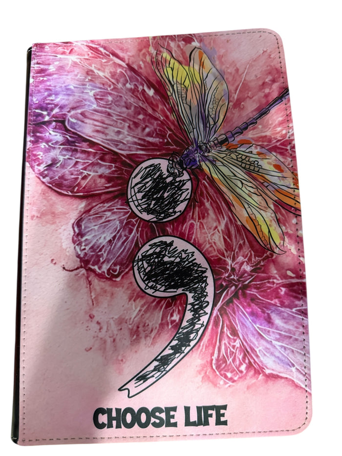 A5 Choose Life Sublimation Journal - Refillable & Bookmarked