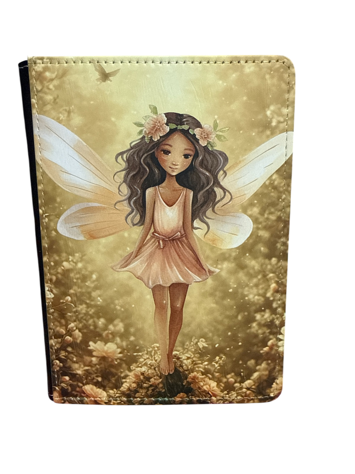 A6 Fairy Goldish Yellow  Sublimation Journal - Refillable & Bookmarked