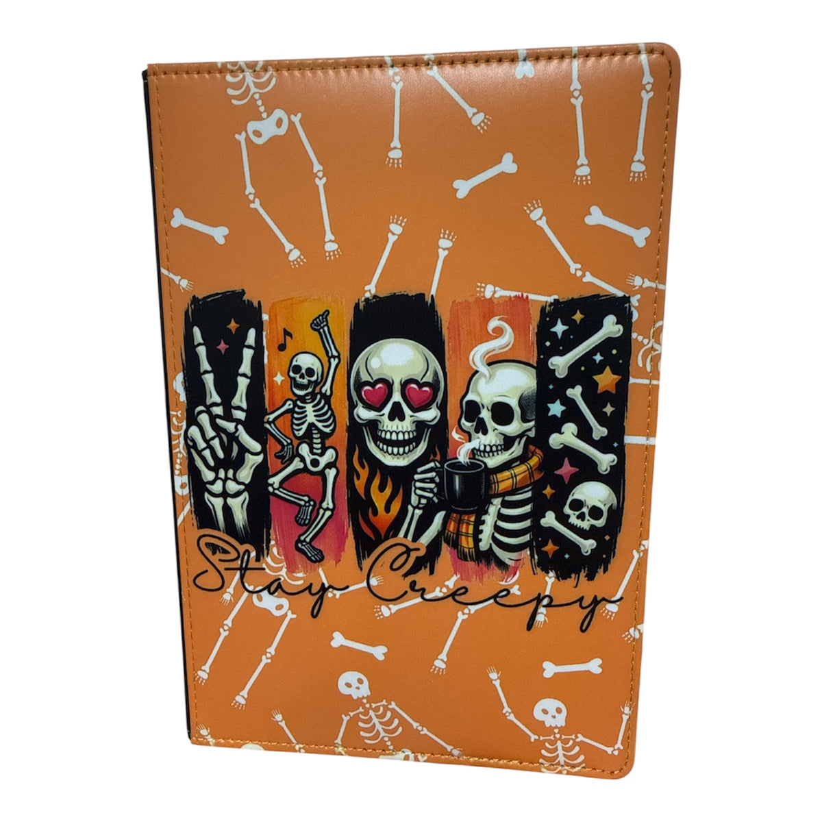 A5 - Stay Creepy Sublimation Journal - Refillable - Bookmarked