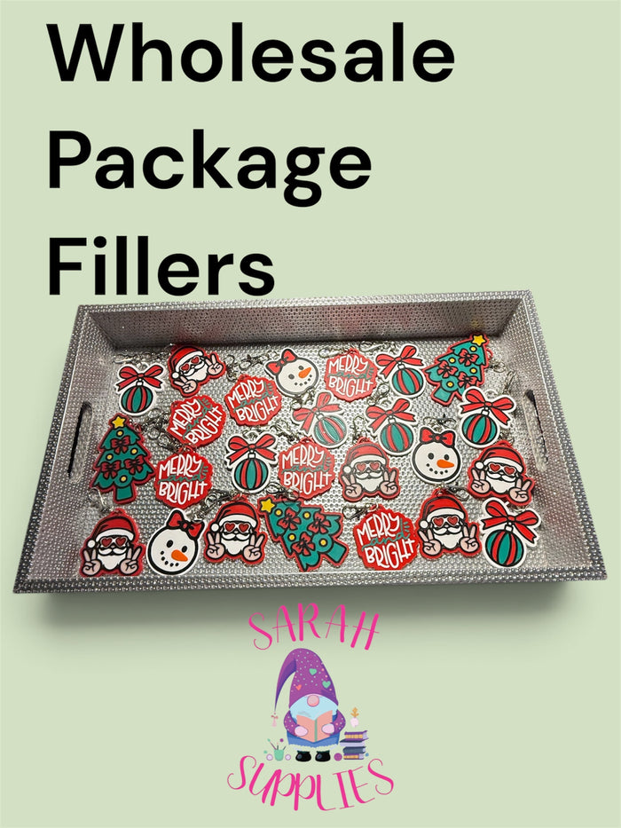 Package Fillers - Christmas Keychains