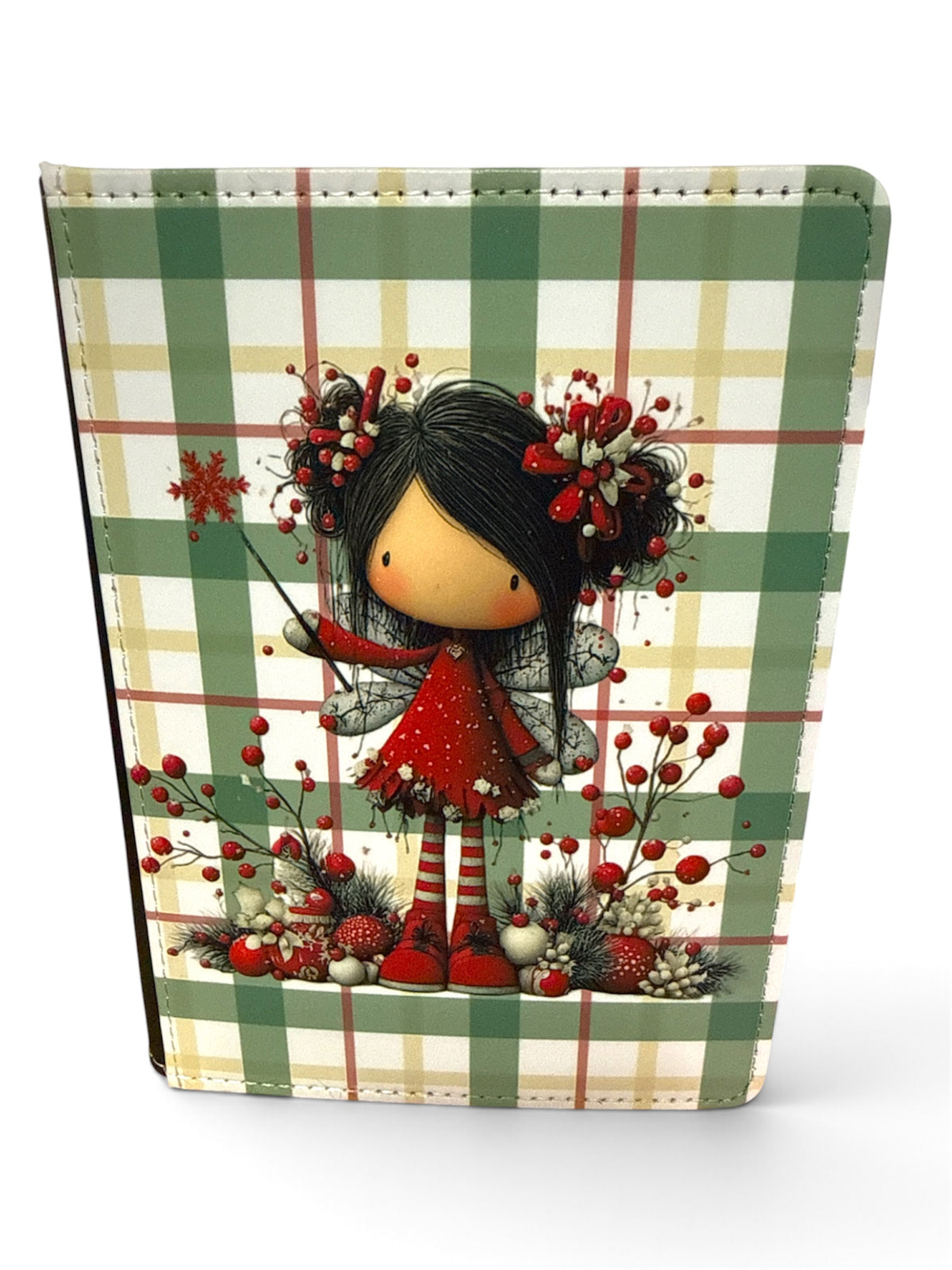 A5 - Christmas Fairy Sublimation Journal - Refillable - Bookmarked