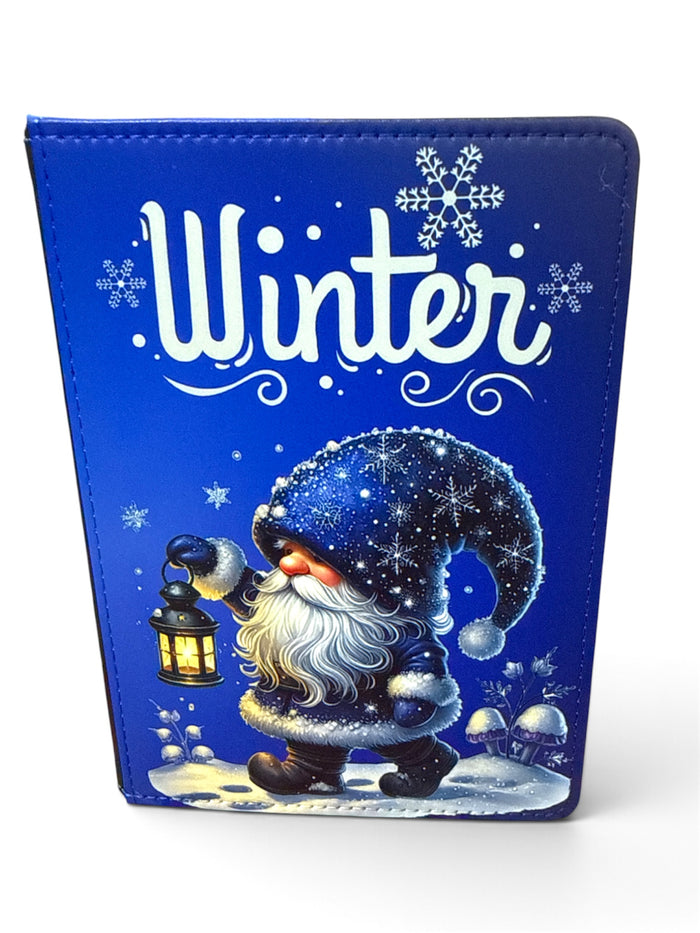 A5 - Winter Gnome Sublimation Journal - Refillable - Bookmarked