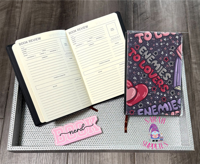 A5 - Enemies To Lovers Sublimation Journal - Refillable - Bookmarked