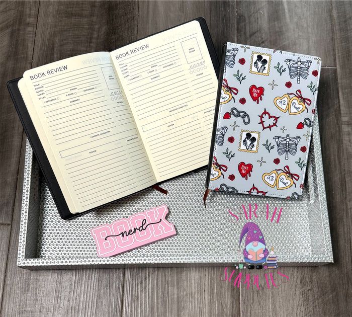 A5 - Dark Romance Sublimation Journal - Refillable - Bookmarked