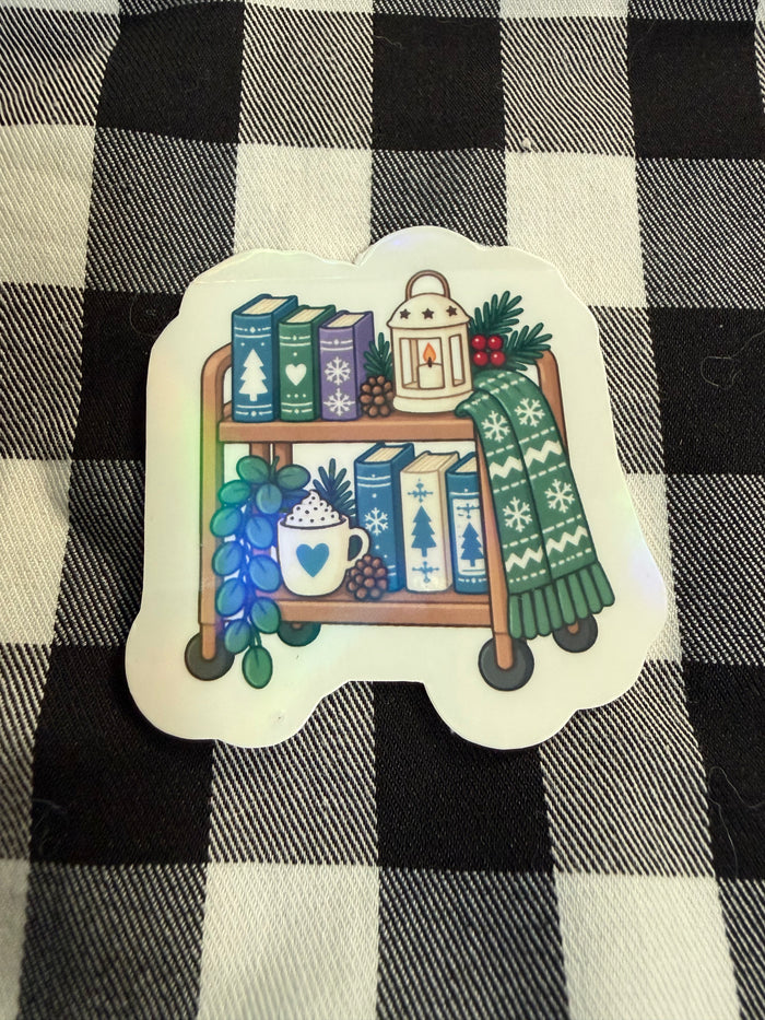 Holographic Stickers - Winter TBR Cart