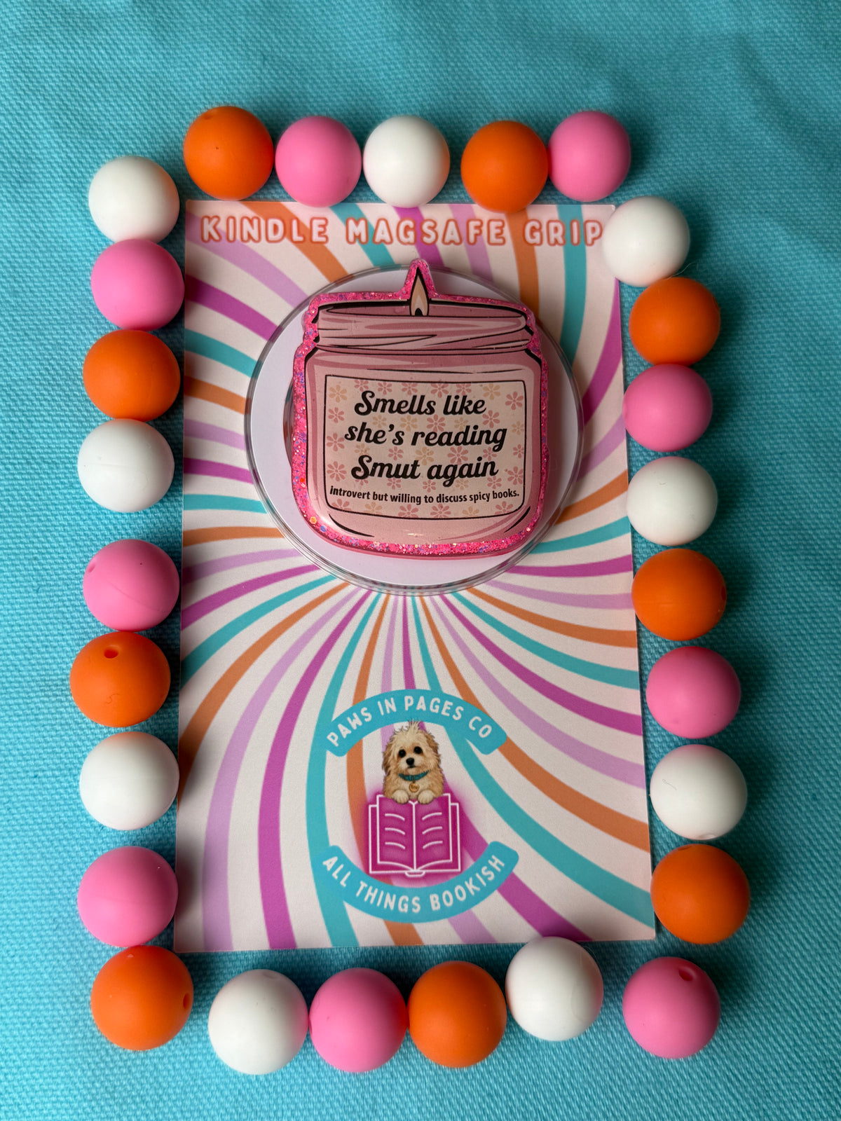 Kindle MagSafe Grip - Smut Candle