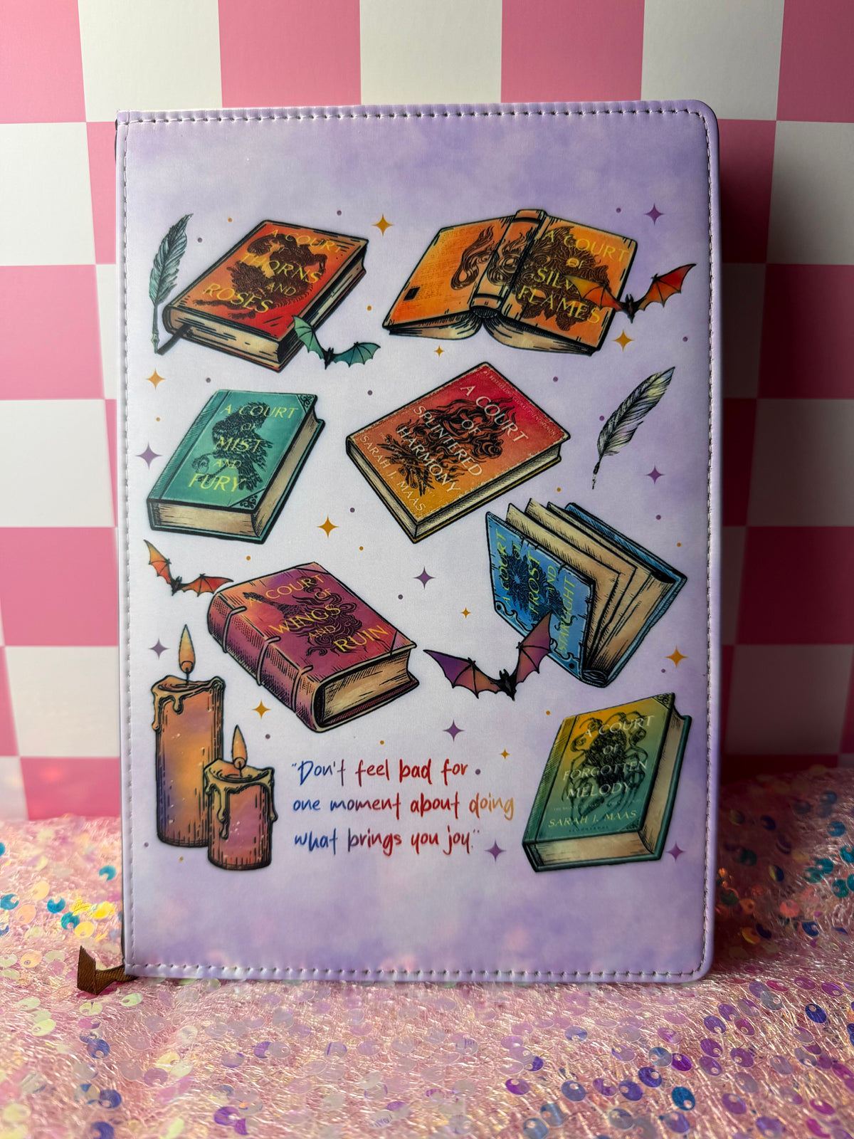 A5 - Acotar Inspired  Sublimation Journal - Refillable - Bookmarked