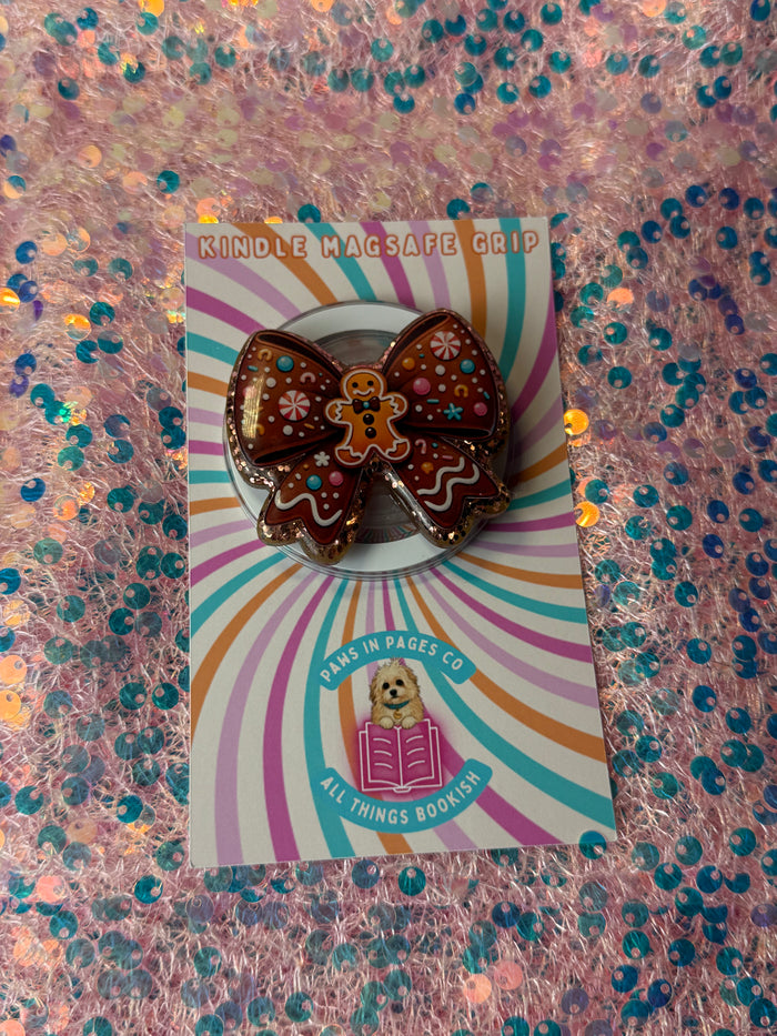 Kindle MagSafe Grip - Gingerbread Man