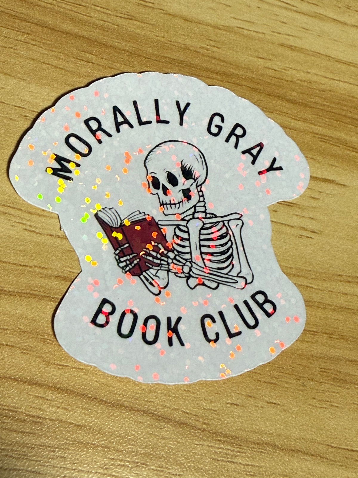 Holographic Stickers - Morally Gray Book Club