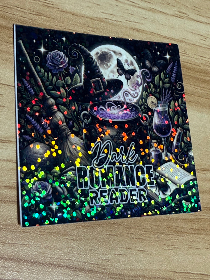 Holographic Stickers - Dark Romance Reader