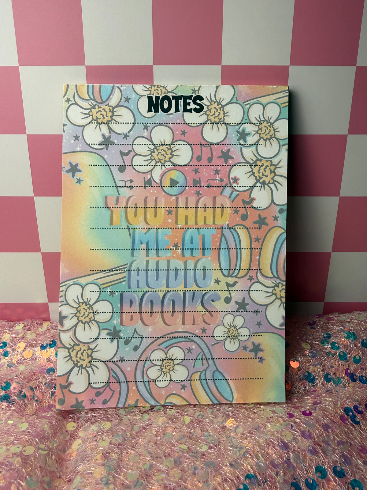 Notepad - You Had Me At Audiobooks