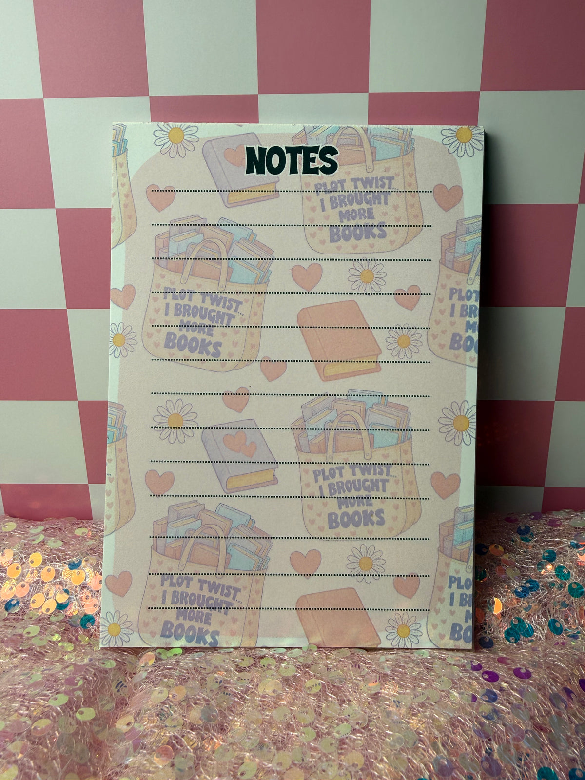 Notepad - Oops I Brought More Books