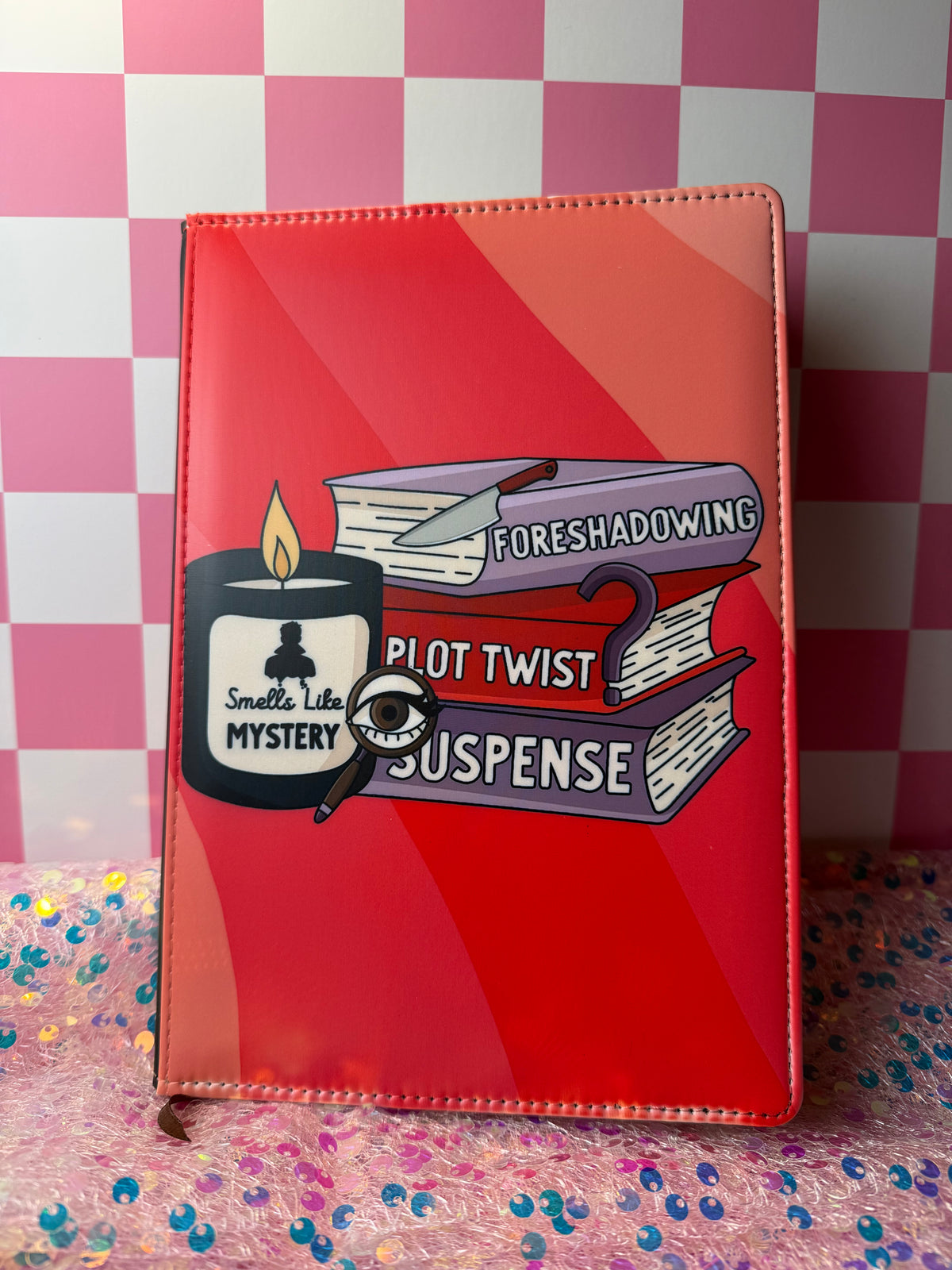 A5 - Smells Like Mystery  Sublimation Journal - Refillable - Bookmarked